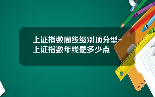 上证指数周线级别顶分型-上证指数年线是多少点