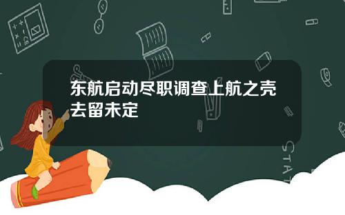 东航启动尽职调查上航之壳去留未定