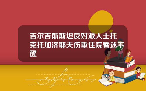 吉尔吉斯斯坦反对派人士托克托加济耶夫伤重住院昏迷不醒