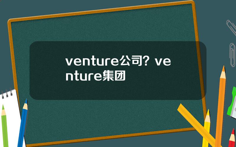 venture公司？venture集团