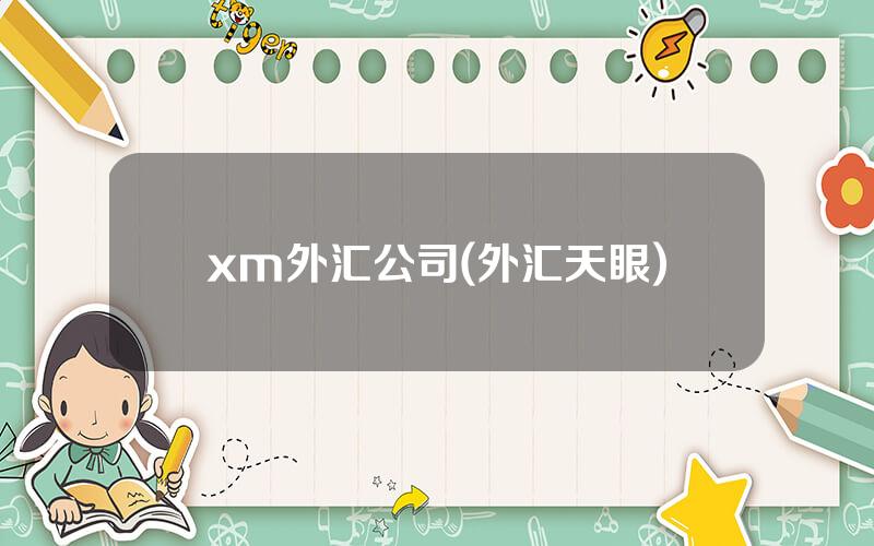 xm外汇公司(外汇天眼)