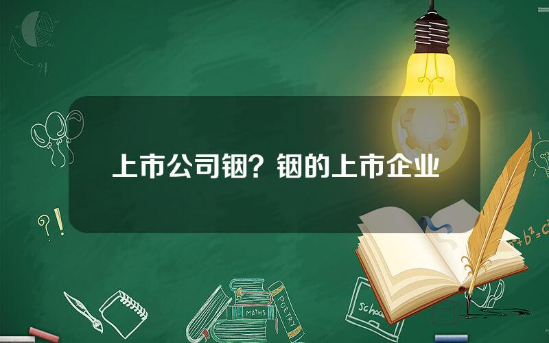 上市公司铟？铟的上市企业